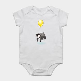 Happy emperor penguin chick Baby Bodysuit